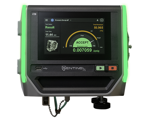 Sentinel IX5: Pressure, Flow, Vacuum Leak Testing